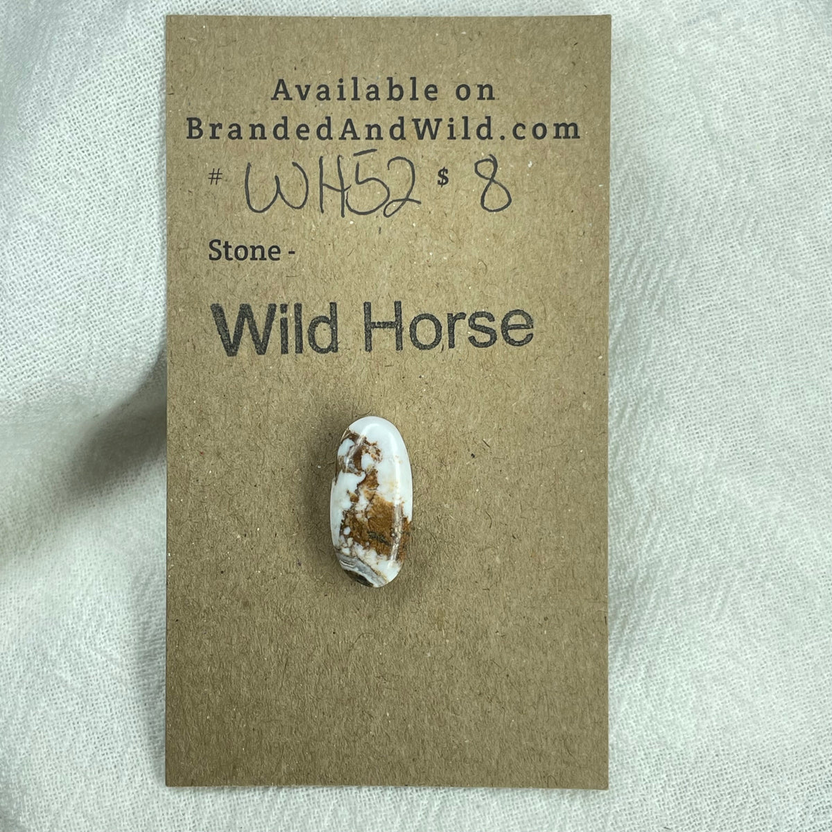 Wild Horse Cabochon - WH52 IMG_6772 Brandedandwild.com