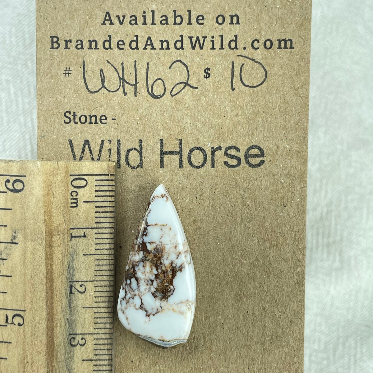 Wild Horse Cabochon - WH162 IMG_6777 Brandedandwild.com