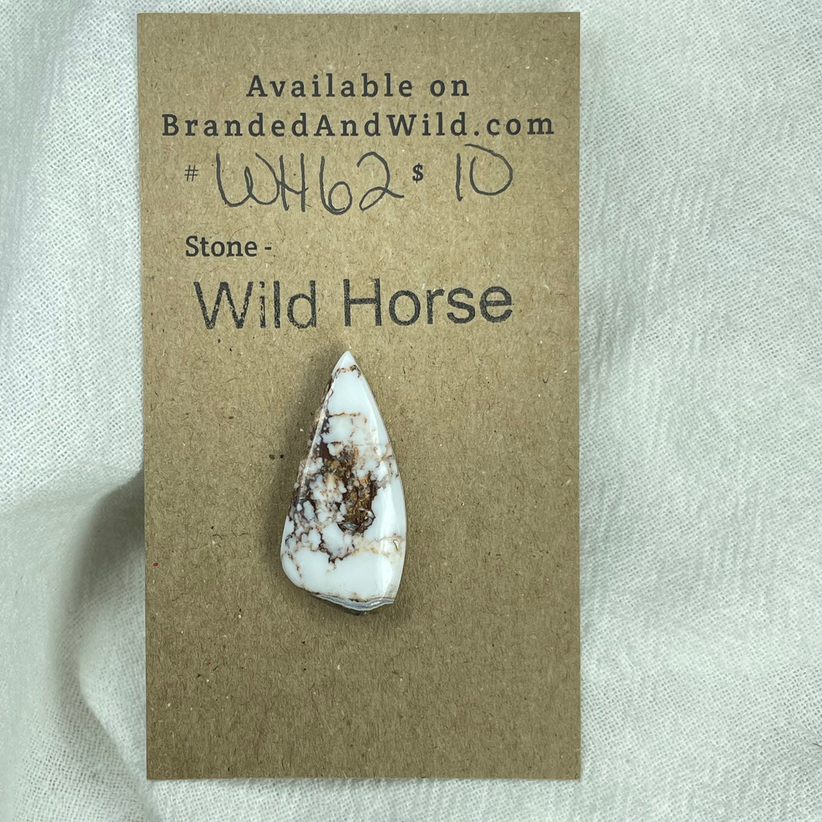 Wild Horse Cabochon - WH162 IMG_6778 Brandedandwild.com