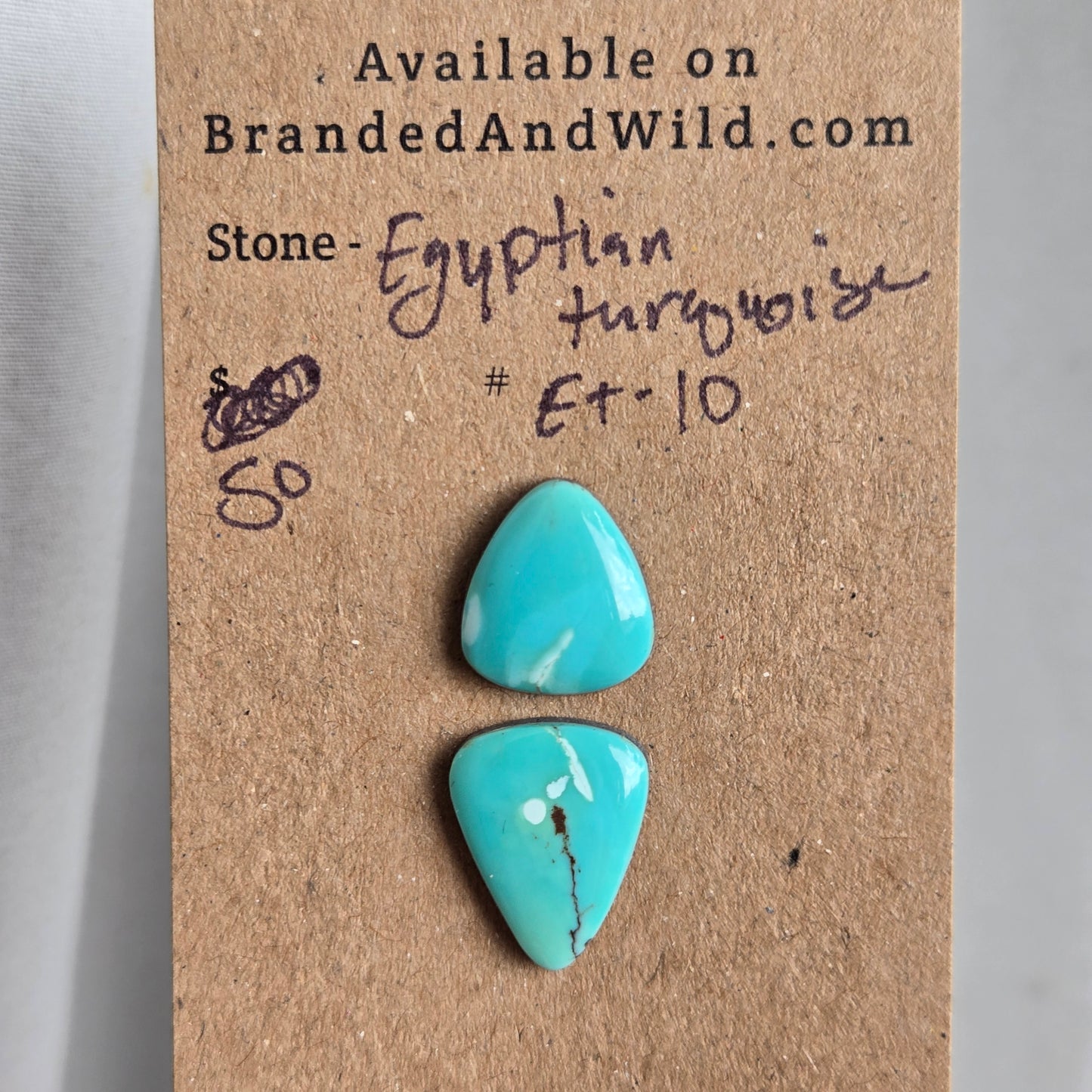 Egyptian Turquoise Cabochon Et-10