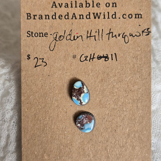 Golden Hill Turquoise Cabochon - GH11