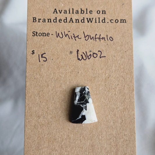 White Buffalo Cabochon - WB02