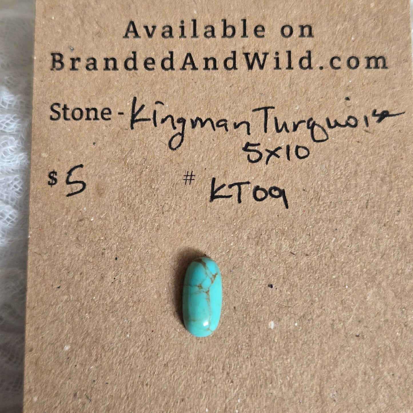 Kingman Turquoise Cabochon - KT09