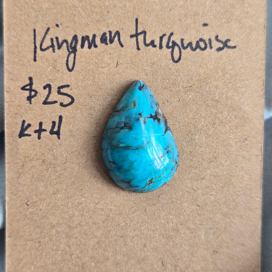 Kingman Turquoise Cabochon - KT-03