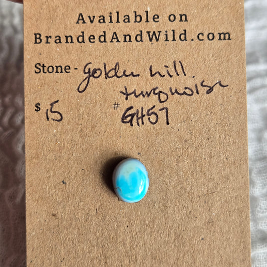 Golden Hill Turquoise Cabochon - GH57