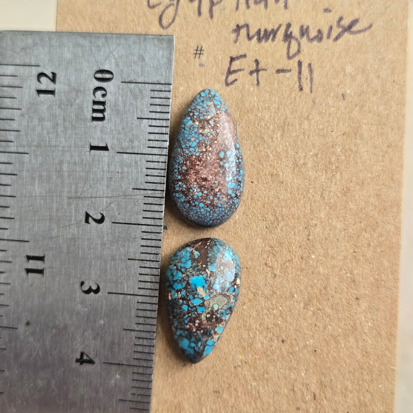 Egyptian Turquoise Cabochon Et-11