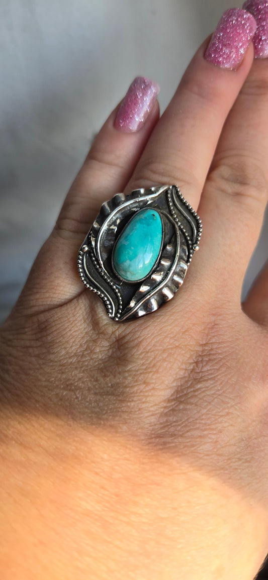 Turquoise ring Size 7