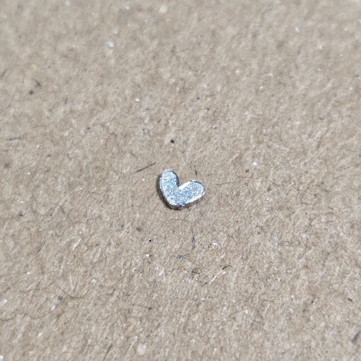 3mm 24 gauge sterling silver heart