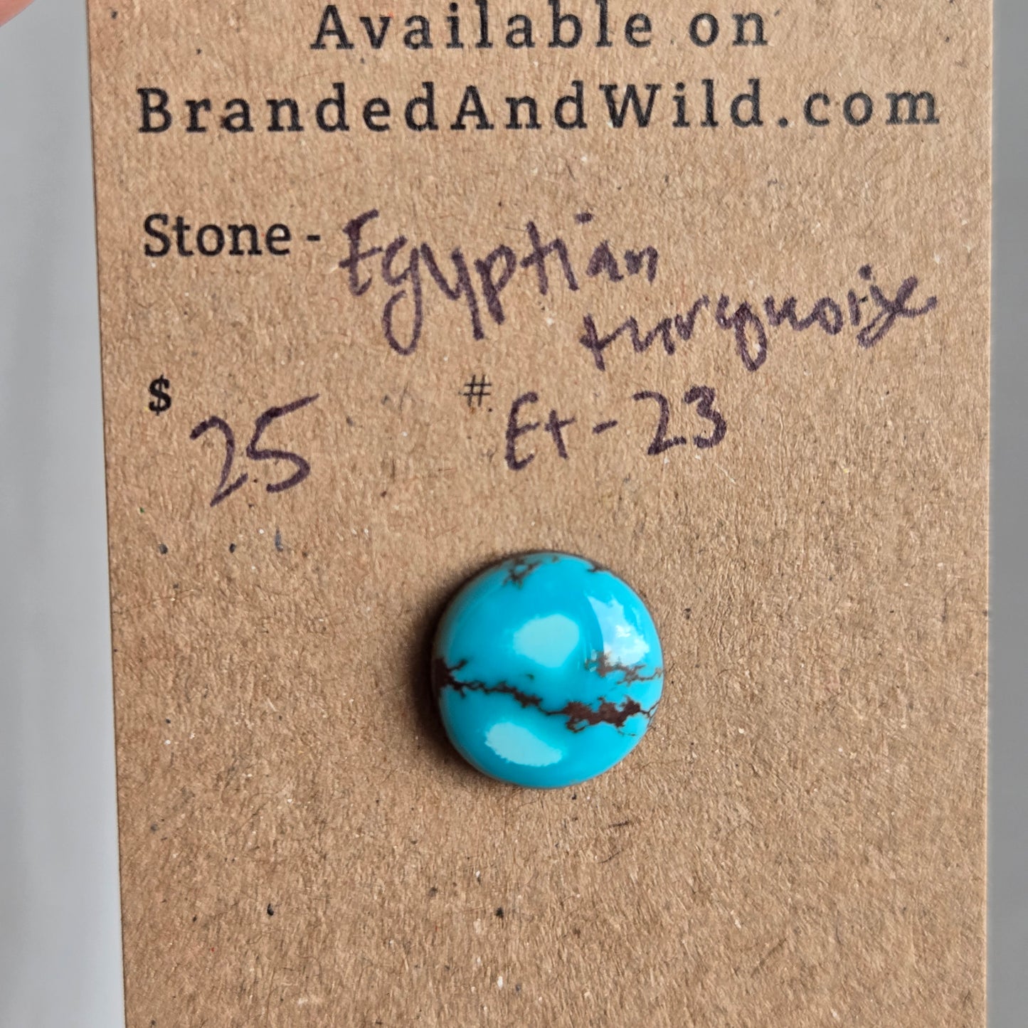 Egyptian Turquoise Cabochon Et-23