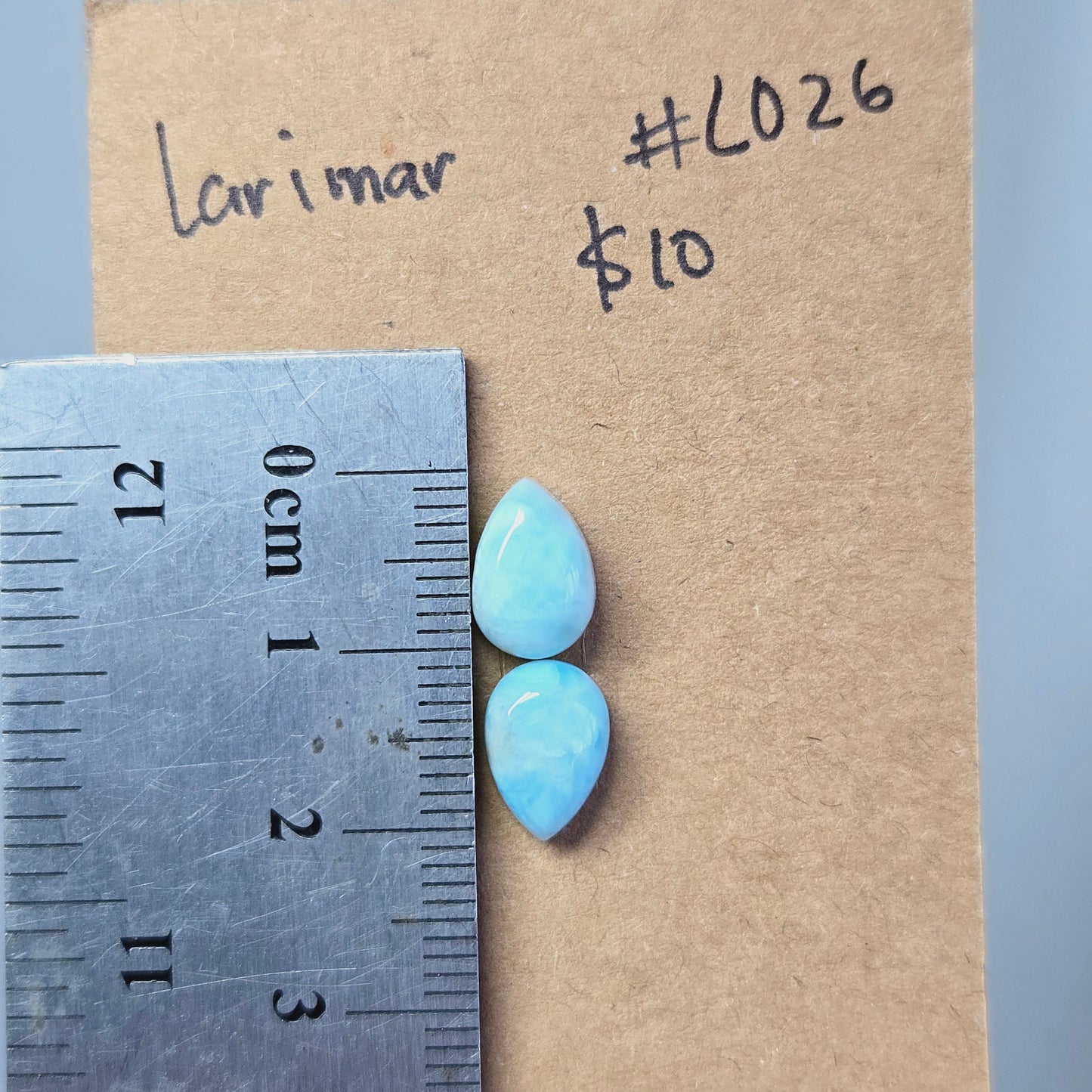 Larimar Cabochon - L026