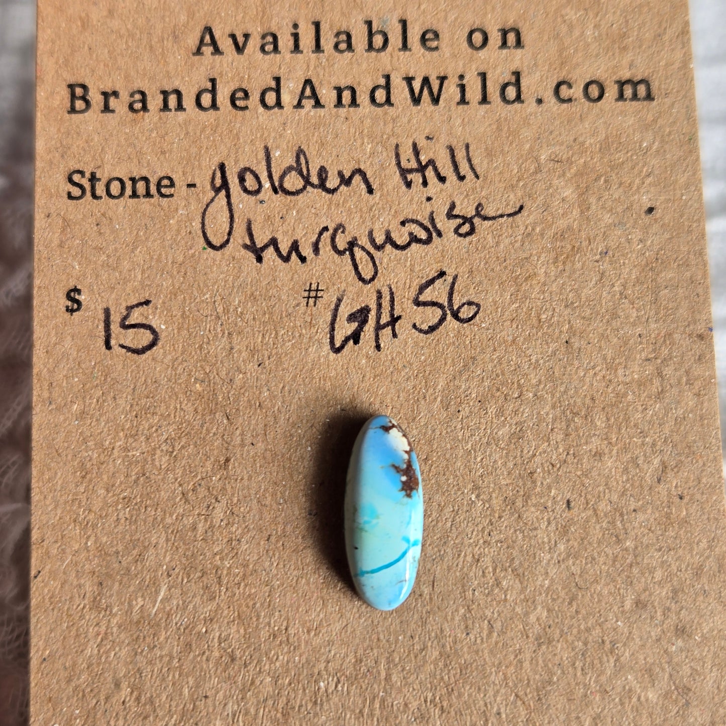 Golden Hill Turquoise Cabochon - GH56