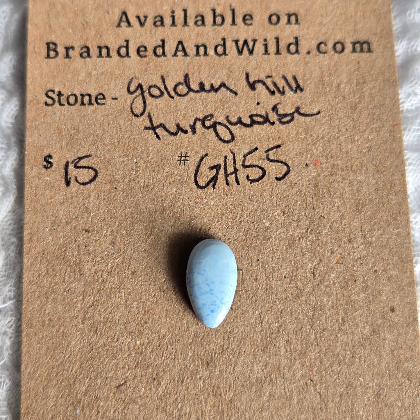 Golden Hill Turquoise Cabochon - GH55