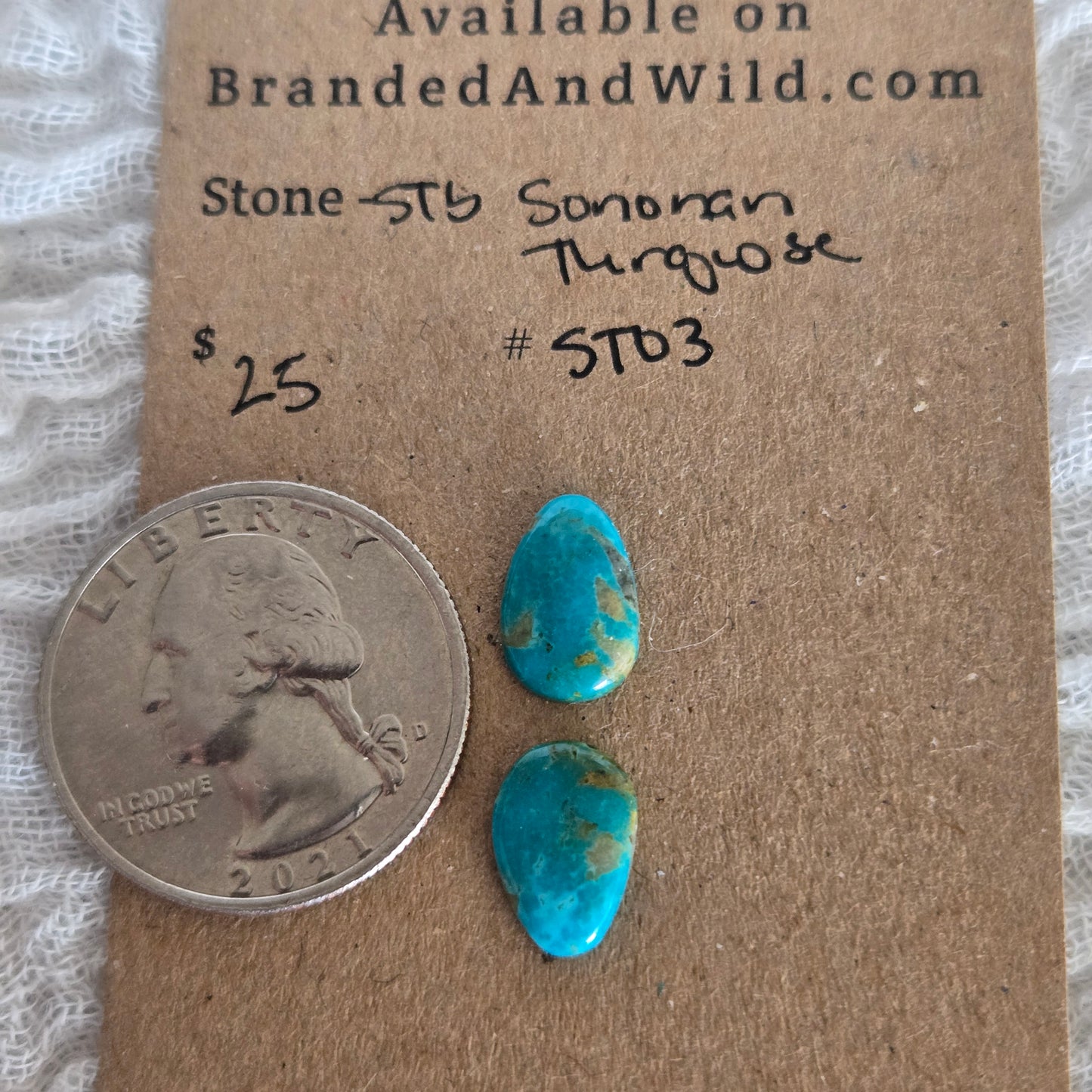 Sonoran Turquoise Cabochon - ST03