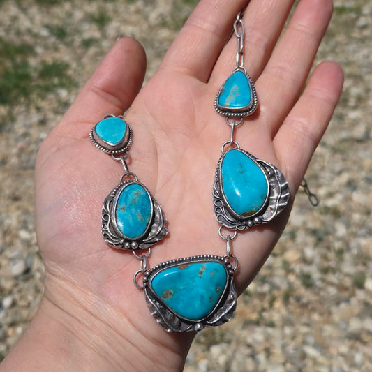 Fox Turquoise necklace