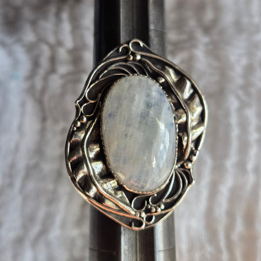 Moonstone Ring Size 9.5