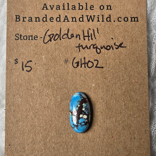 Golden Hill Turquoise Cabochon - GH02