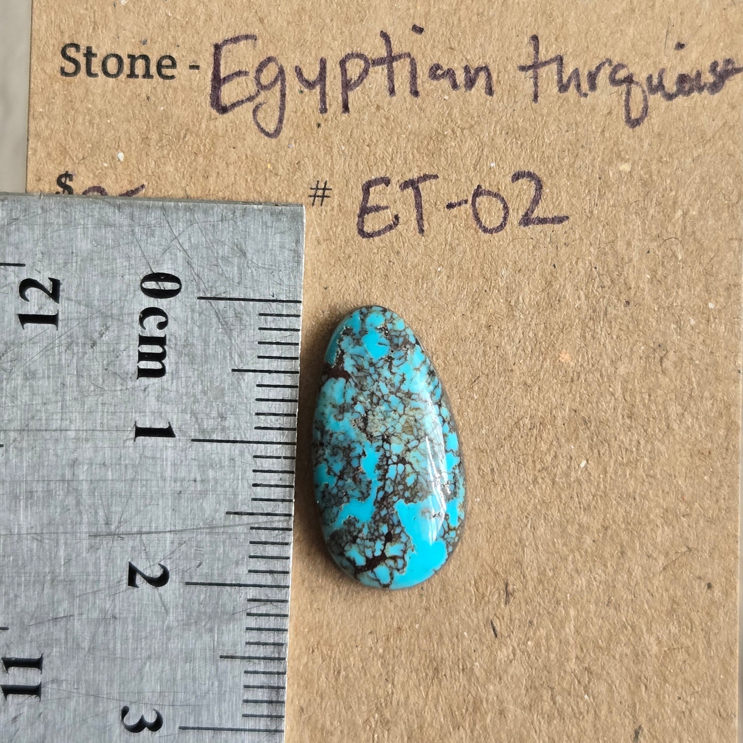 Egyptian Turquoise Cabochon Et-02