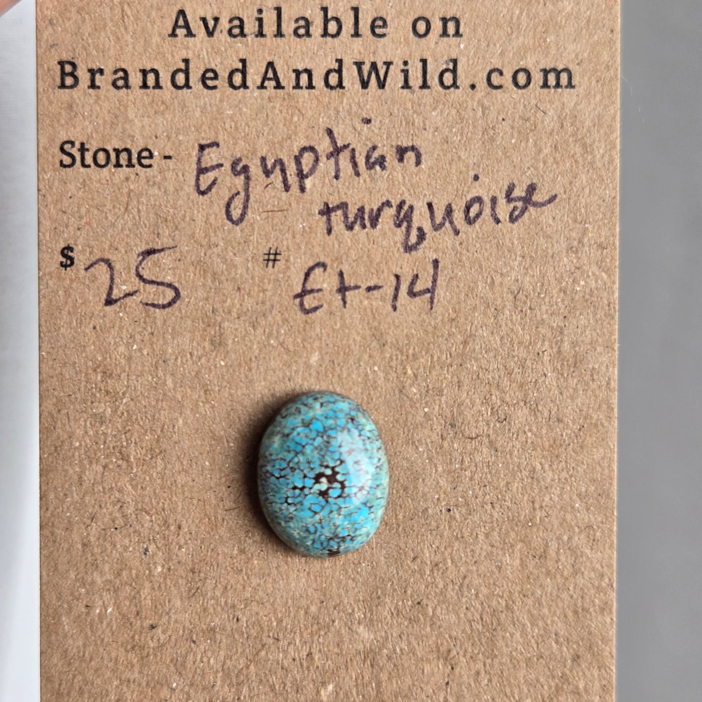 Egyptian Turquoise Cabochon Et-14