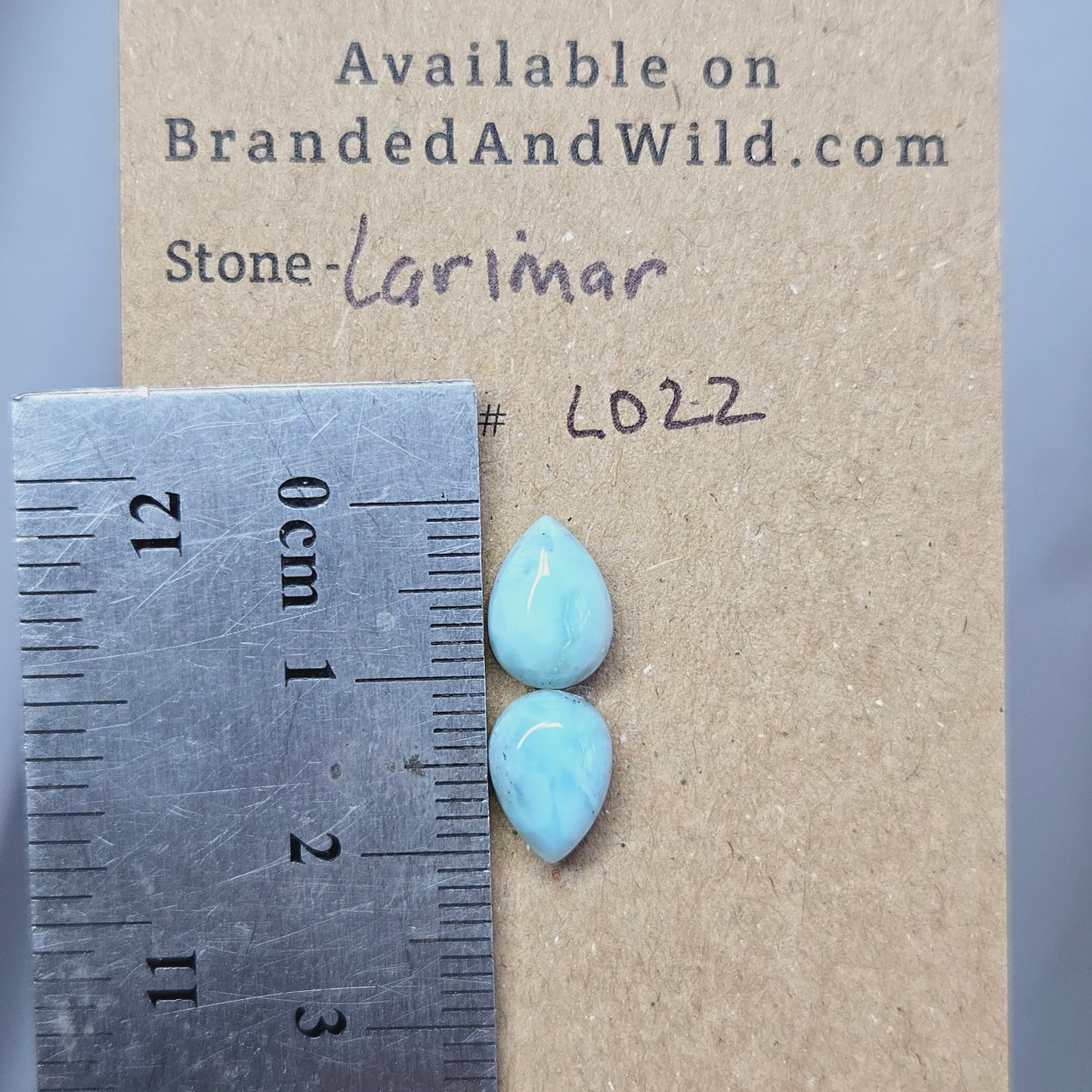 Larimar Cabochon - L022