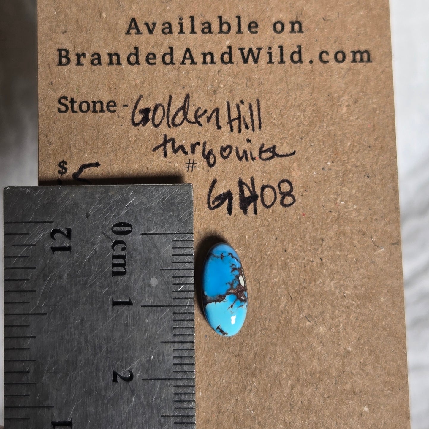 Golden Hill Turquoise Cabochon - GH08