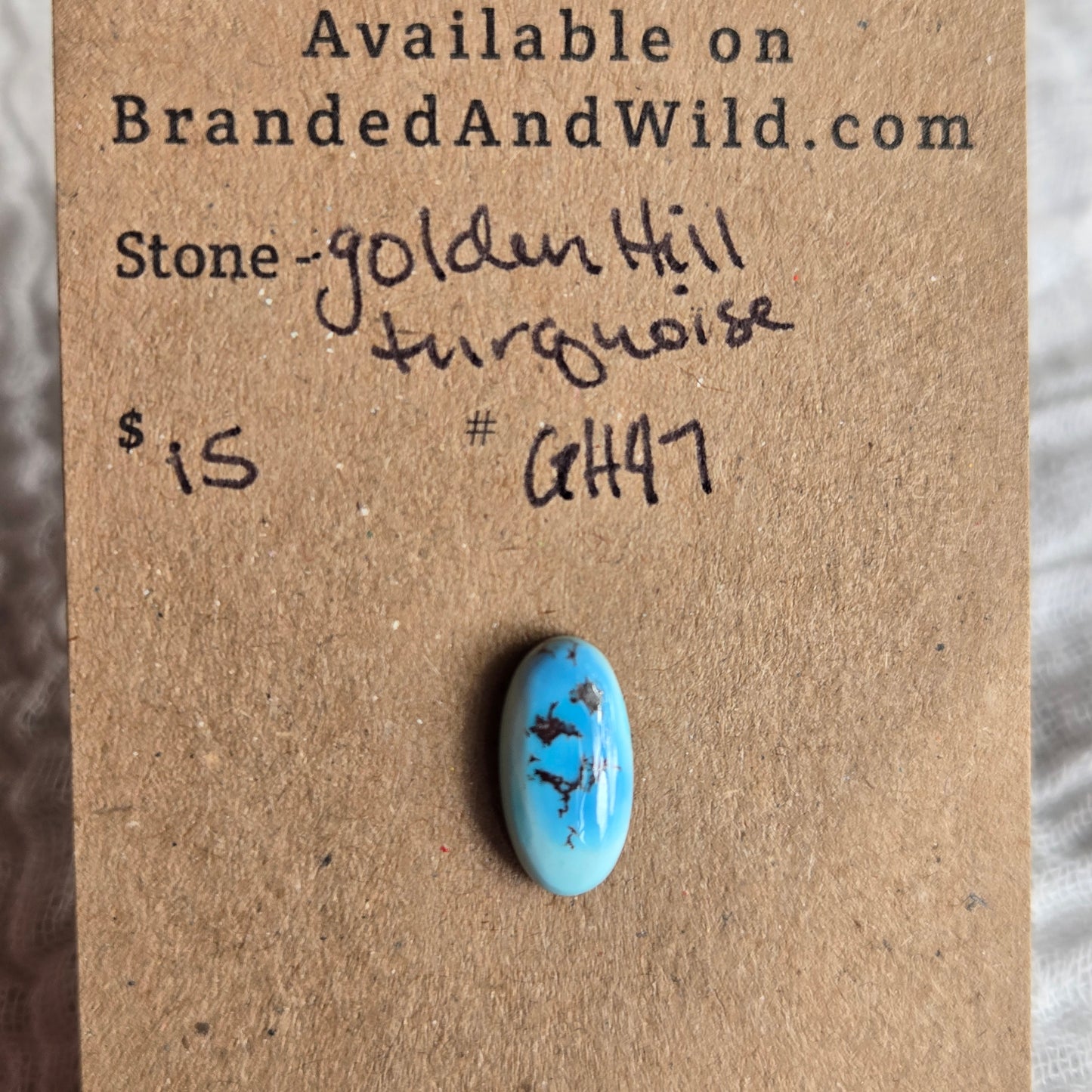 Golden Hill Turquoise Cabochon - GH47