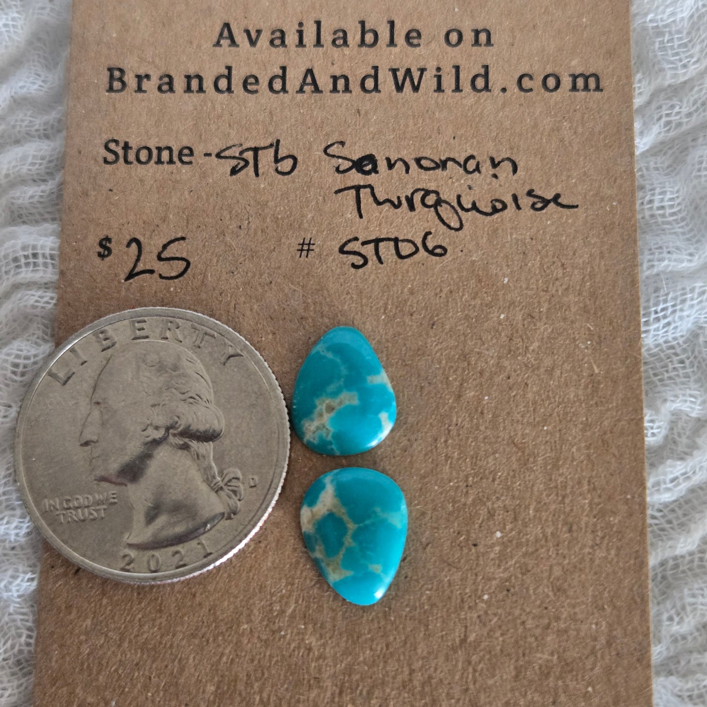 Sonoran Turquoise Cabochon -ST06