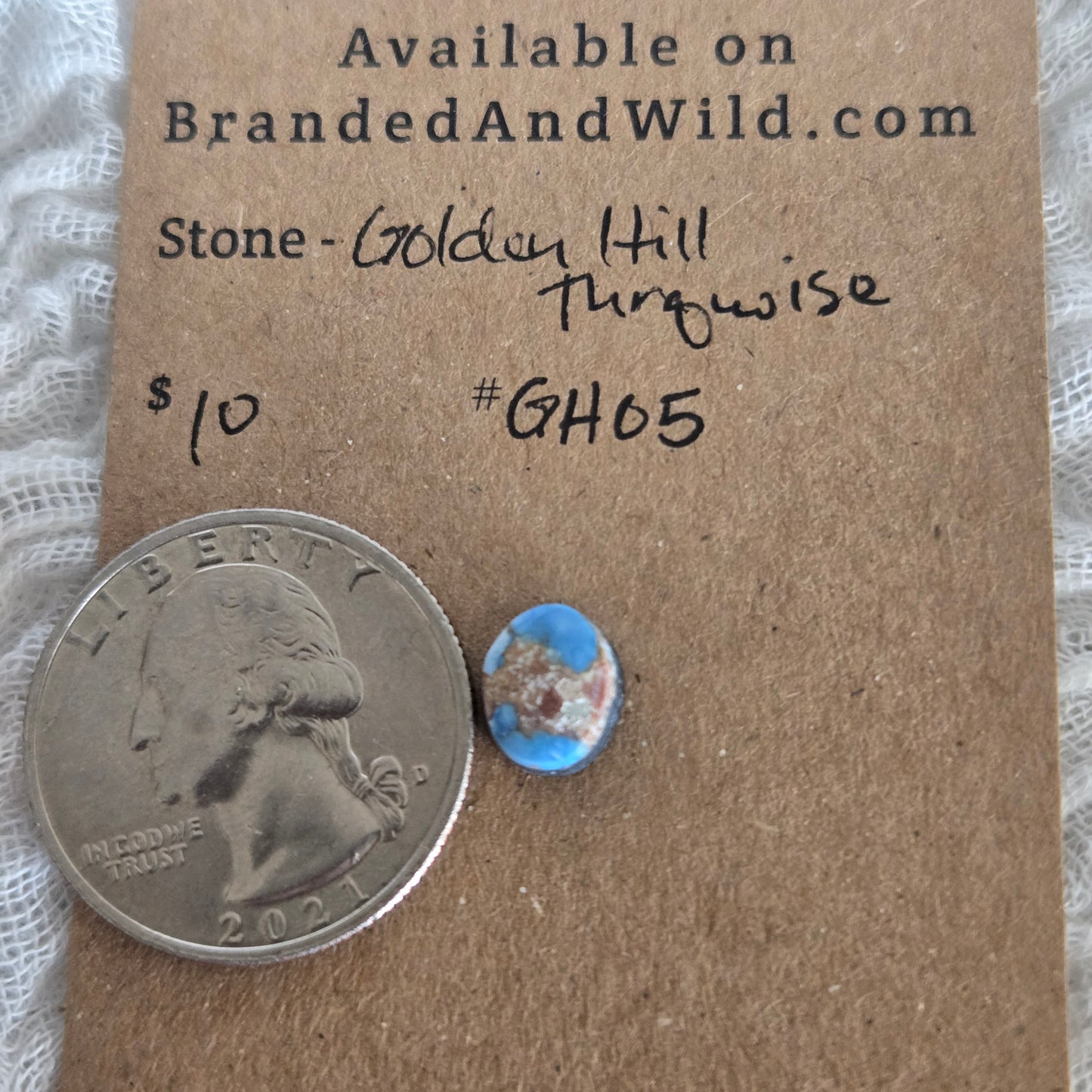 Golden Hill Turquoise Cabochon - GH05