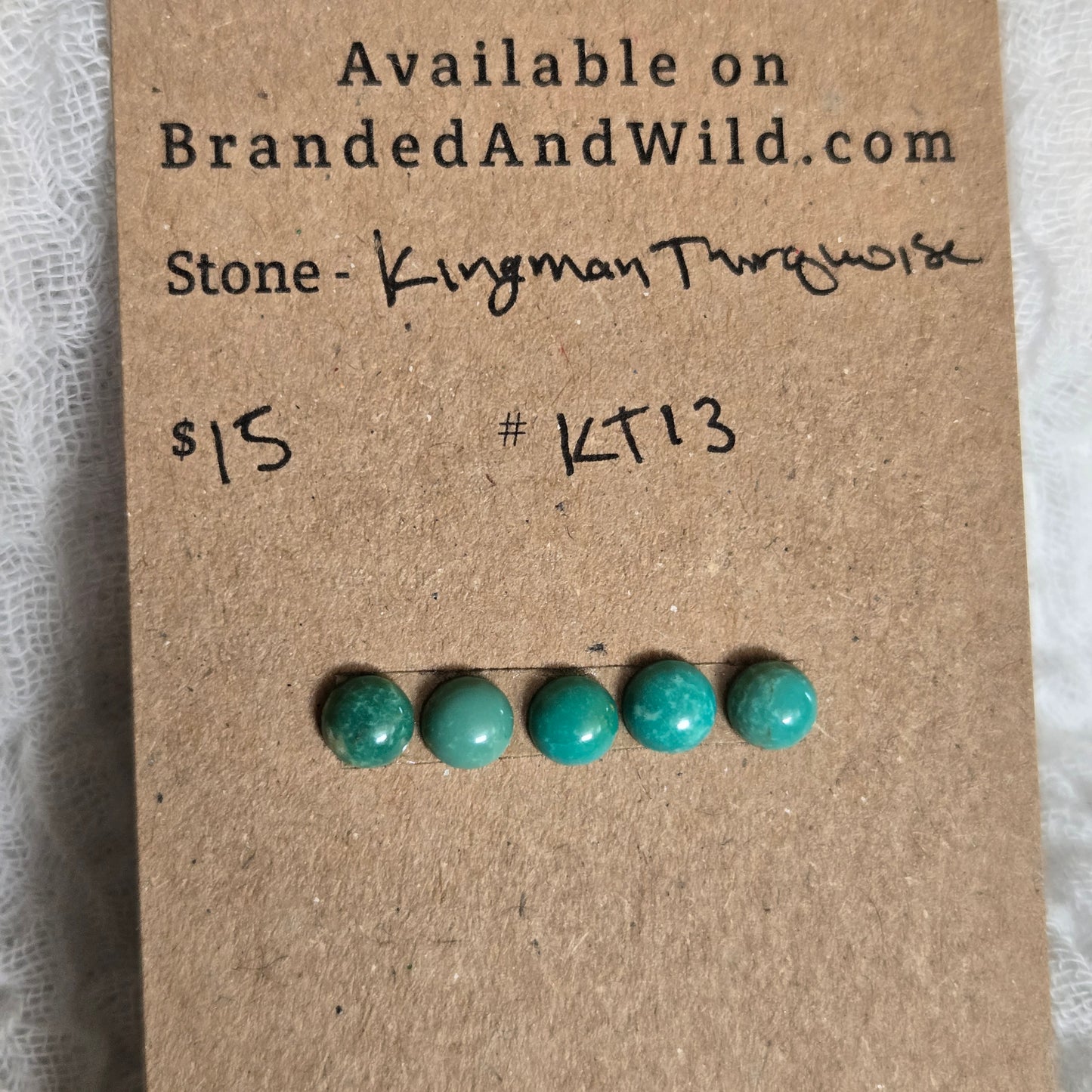 Kingman Turquoise Cabochon - KT13