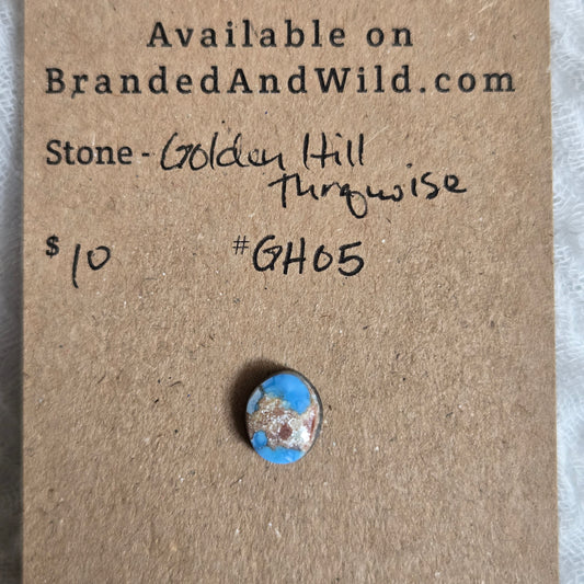 Golden Hill Turquoise Cabochon - GH05