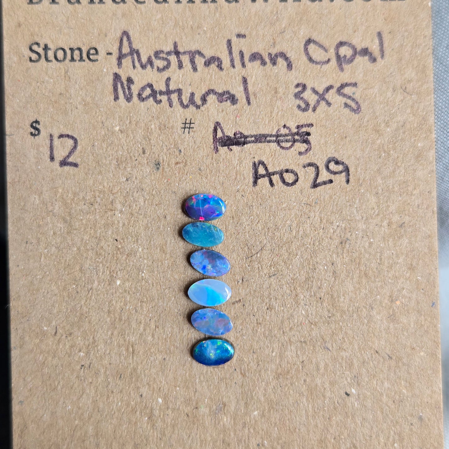 Australian Opal Cabochon (3x5) - A029