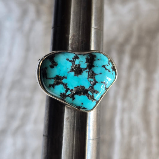 Kingman Turquoise Ring Size 6