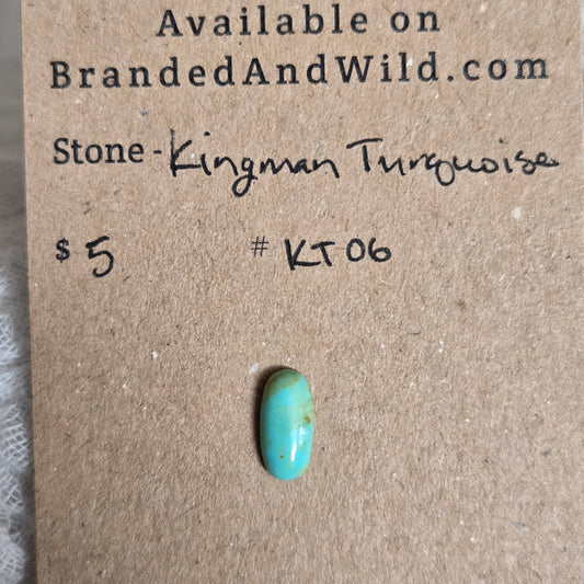 Kingman Turquoise Cabochon - KT06