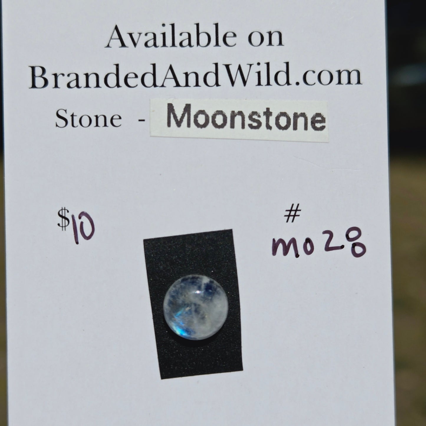 Moonstone Cabochon - M028