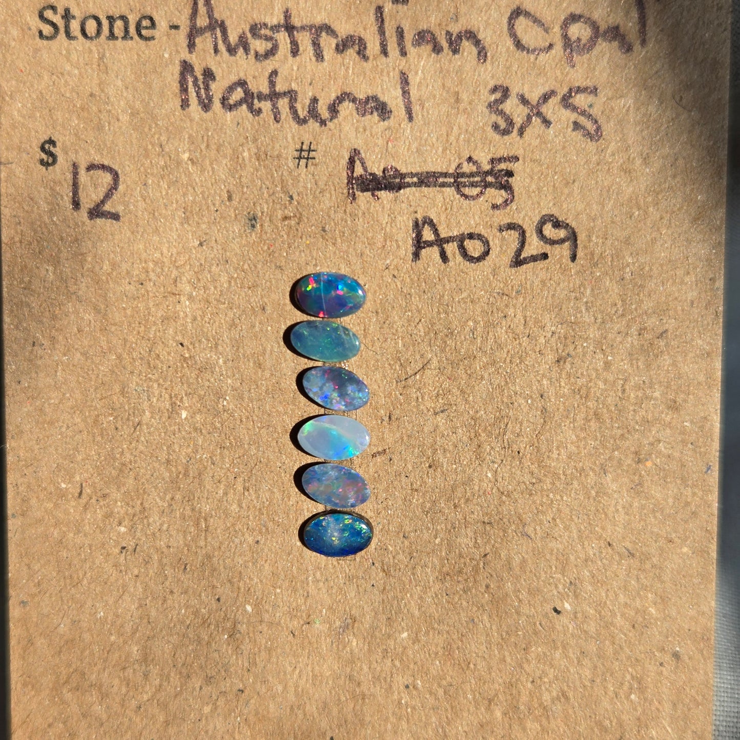 Australian Opal Cabochon (3x5) - A029