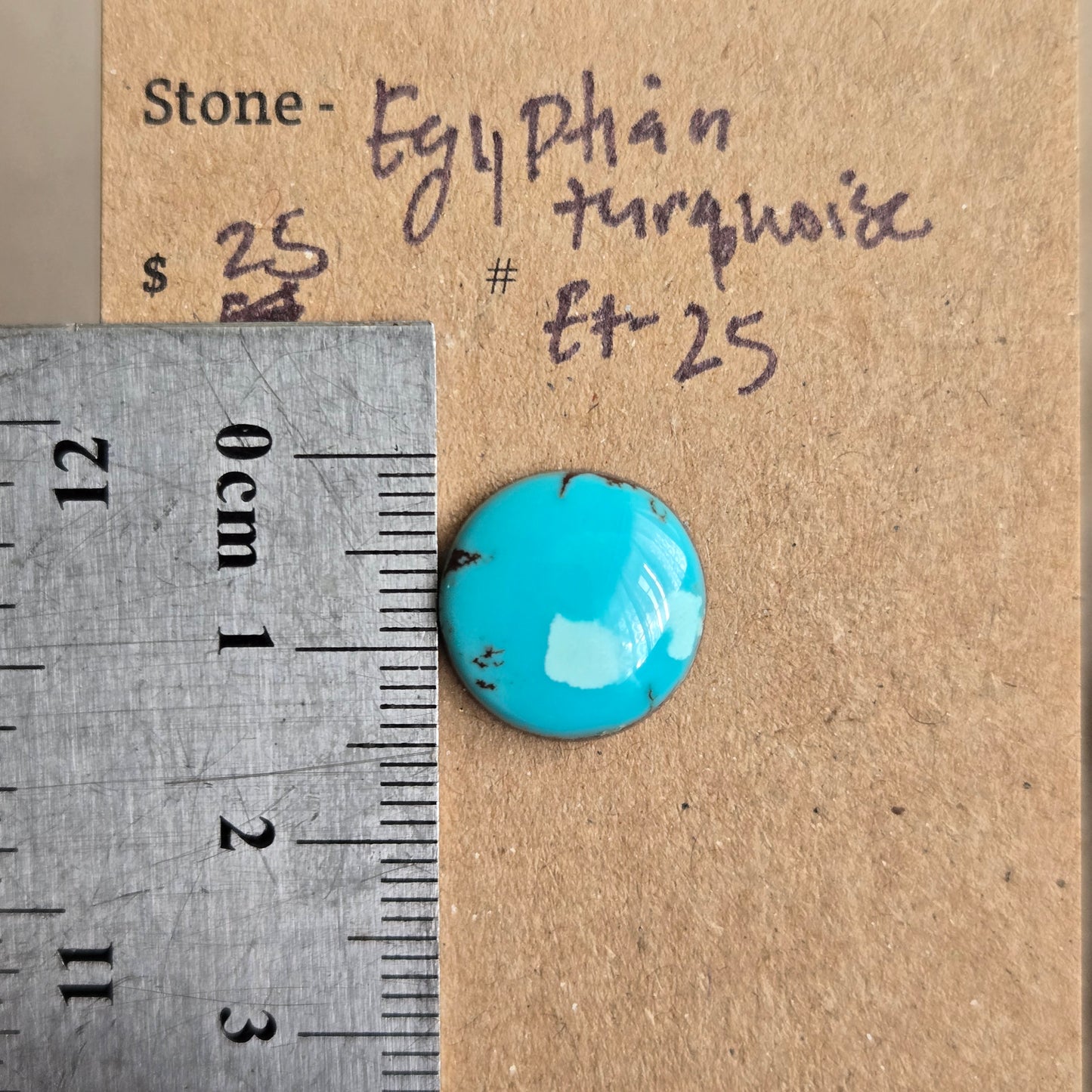 Egyptian Turquoise Cabochon Et-25