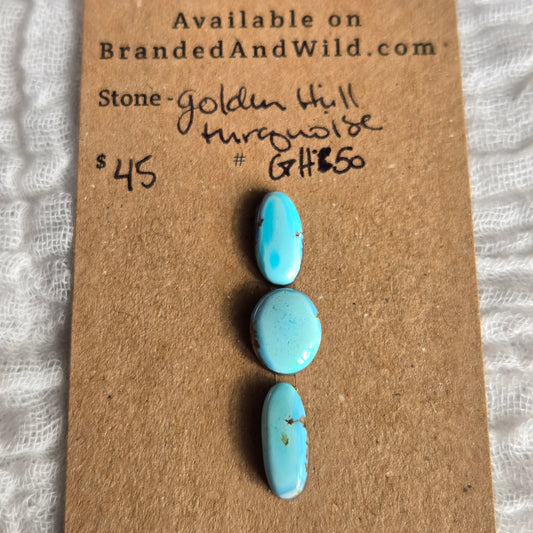 Golden Hill Turquoise Cabochon - GH50