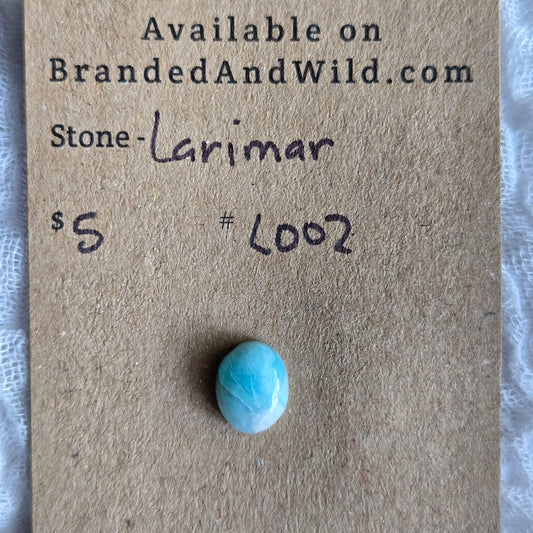 Larimar Cabochon - L002