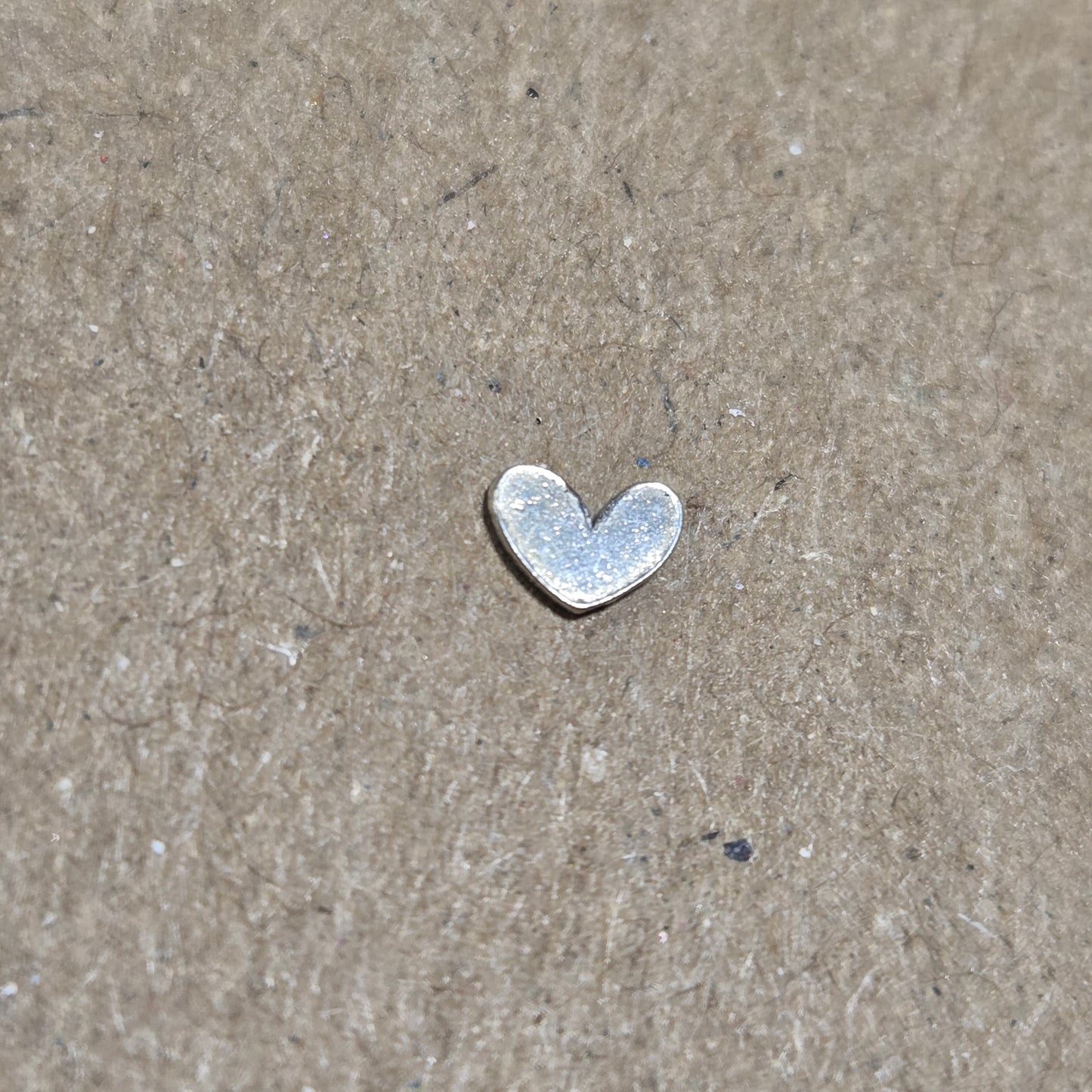 4mm 24gauge sterling silver hearts