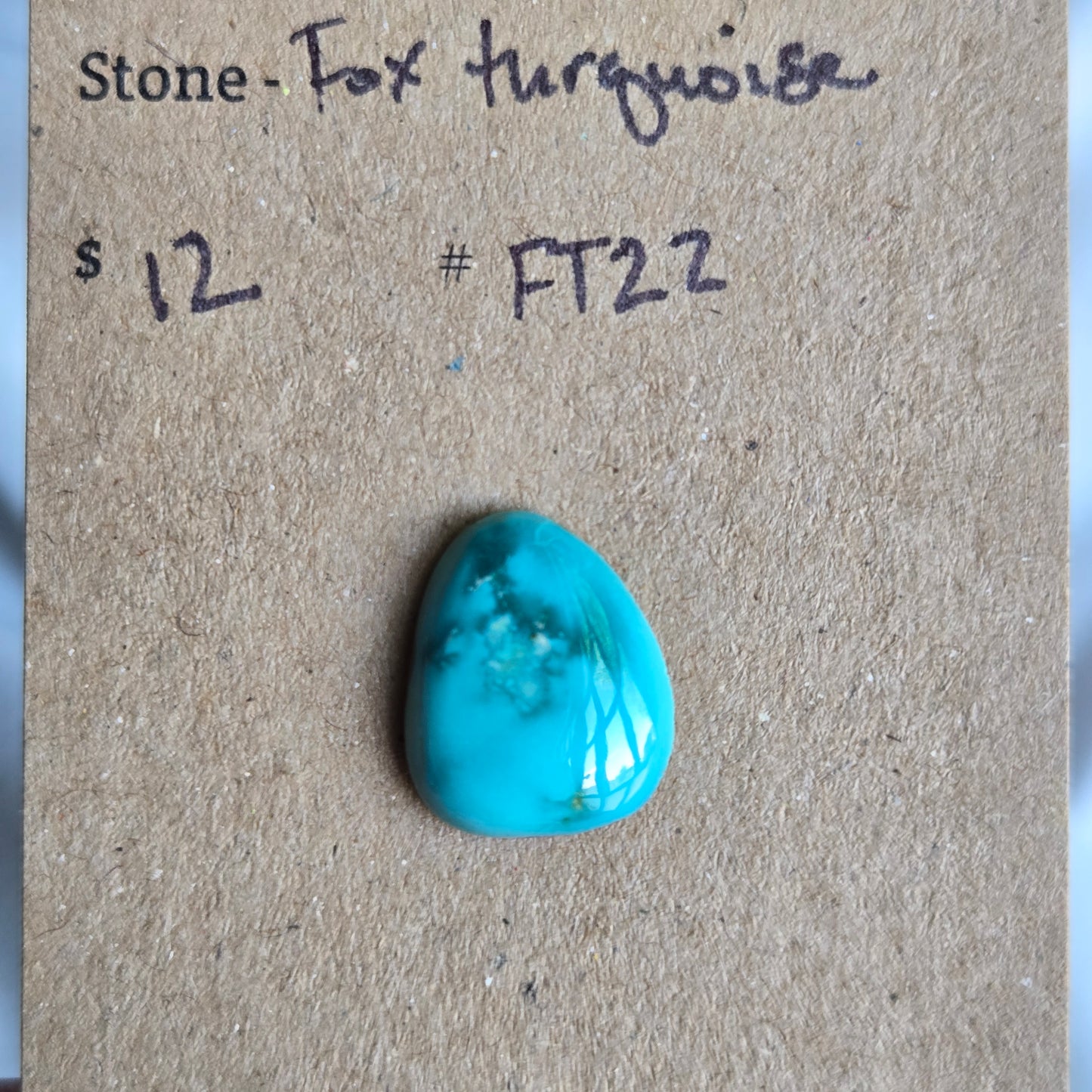 Fox Turquoise Cabochon - FT22