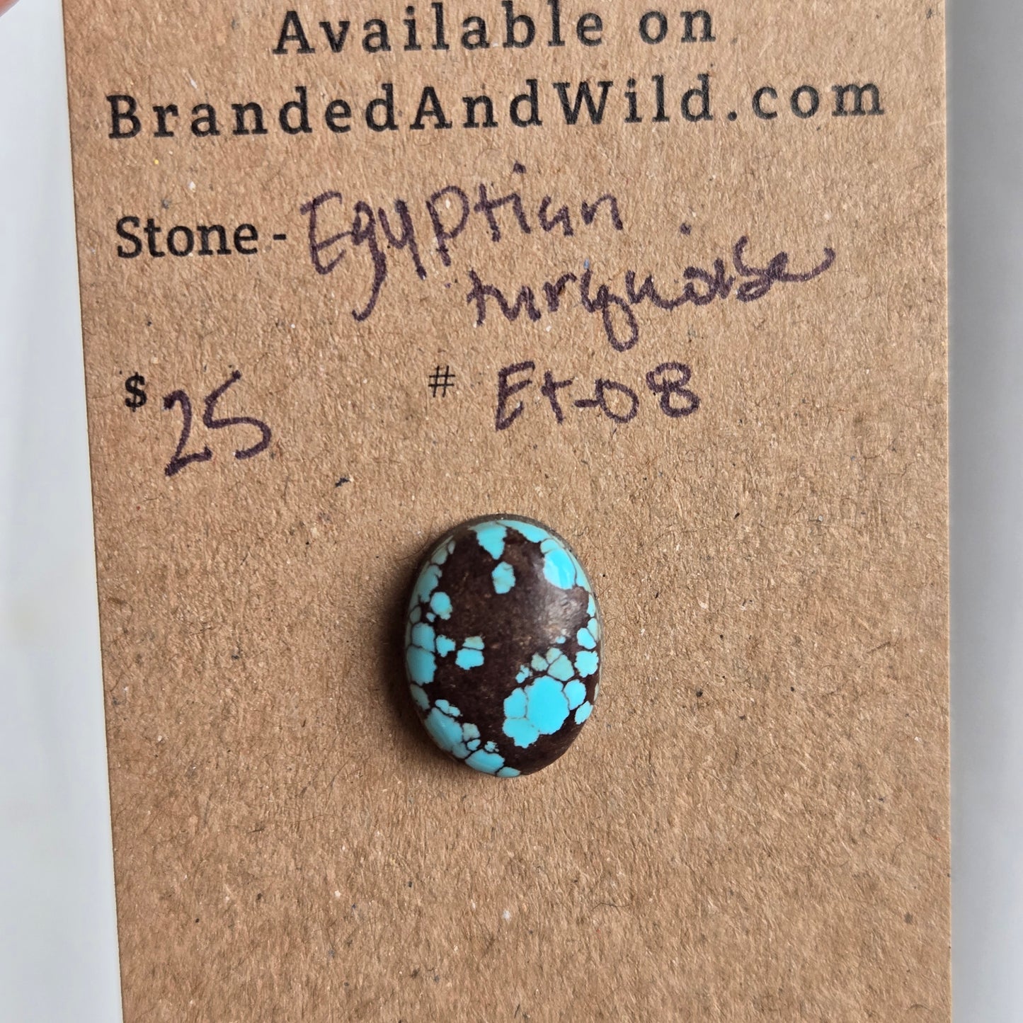 Egyptian Turquoise Cabochon Et-08