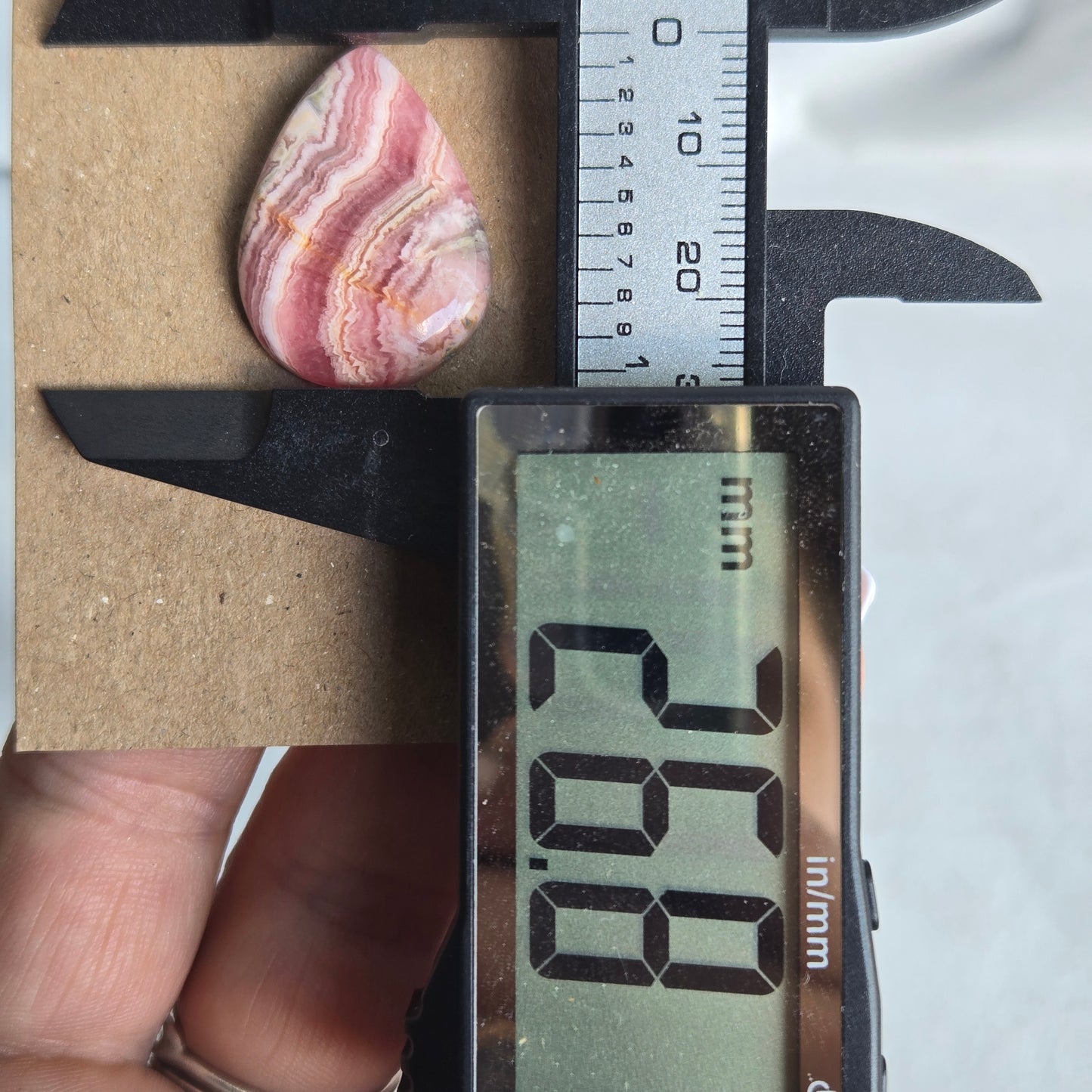 Rhodochrosite Cabochon - R-06