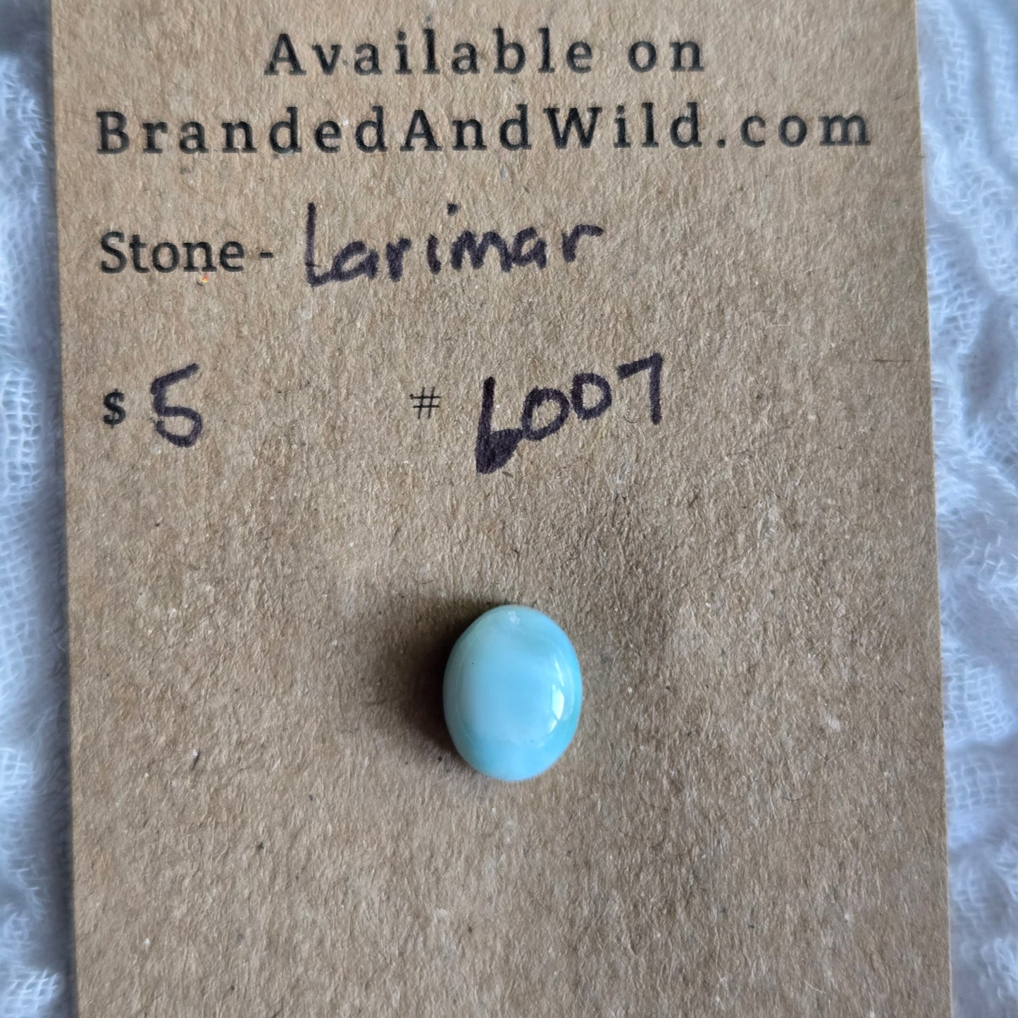 Larimar Cabochon - L007