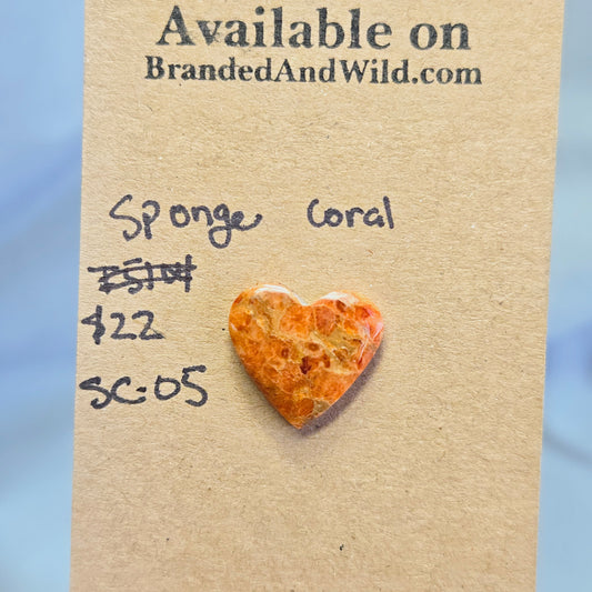 Sponge Coral Cabochon - SC-05