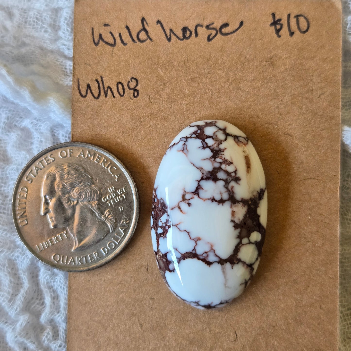 Wild Horse Turquoise Cabochon - Wh03