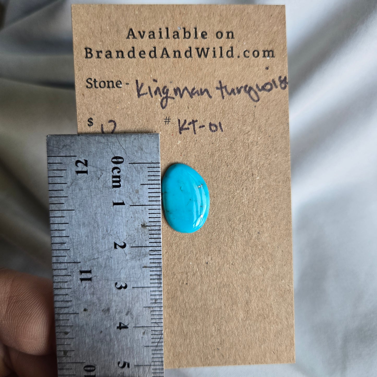 Kingman Turquoise, Cabochon - KT-01