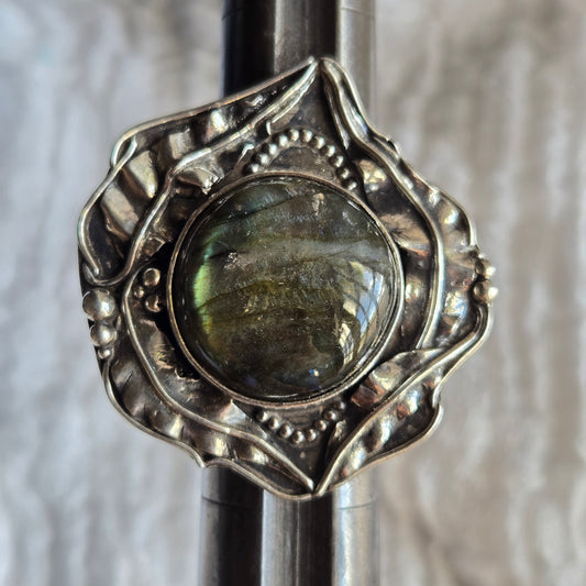 Labradorite Ring Size 7