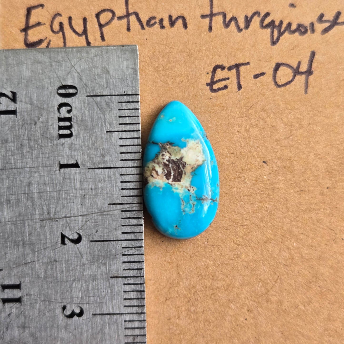 Egyptian Turquoise Cabochon Et-08