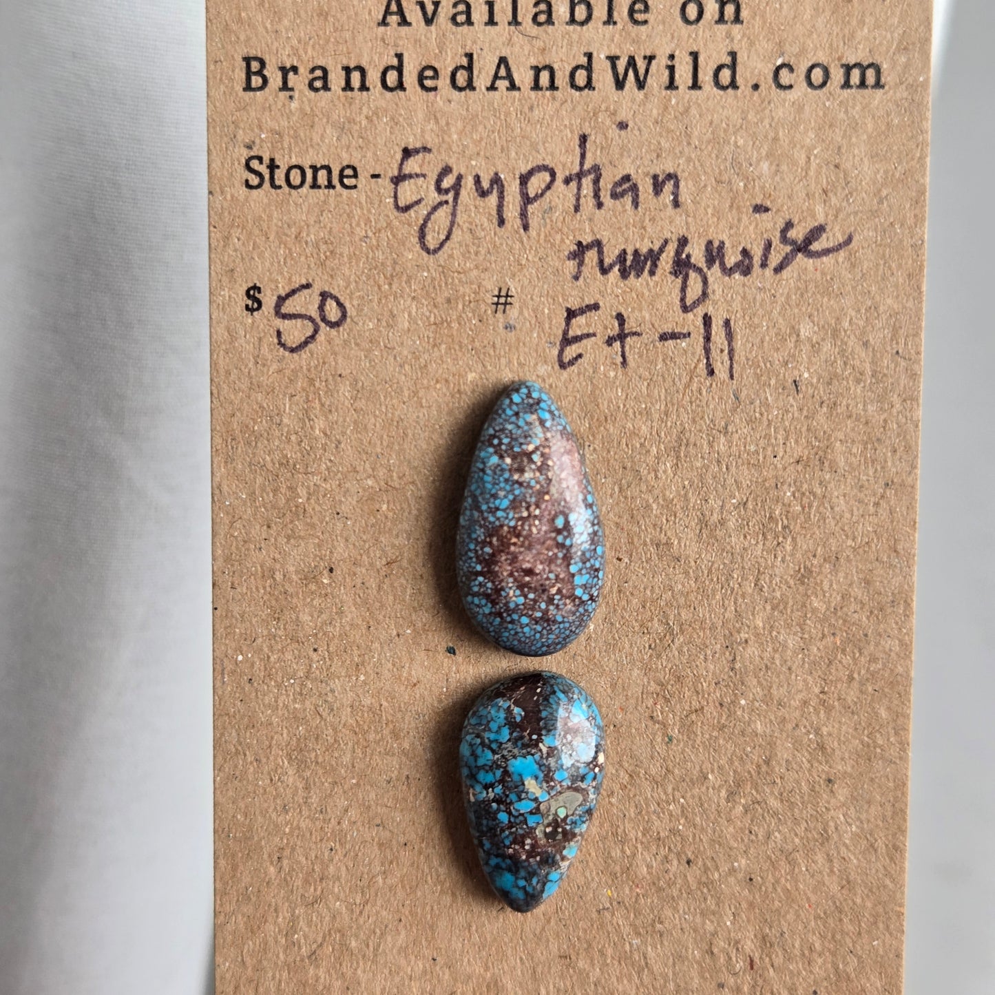 Egyptian Turquoise Cabochon Et-11