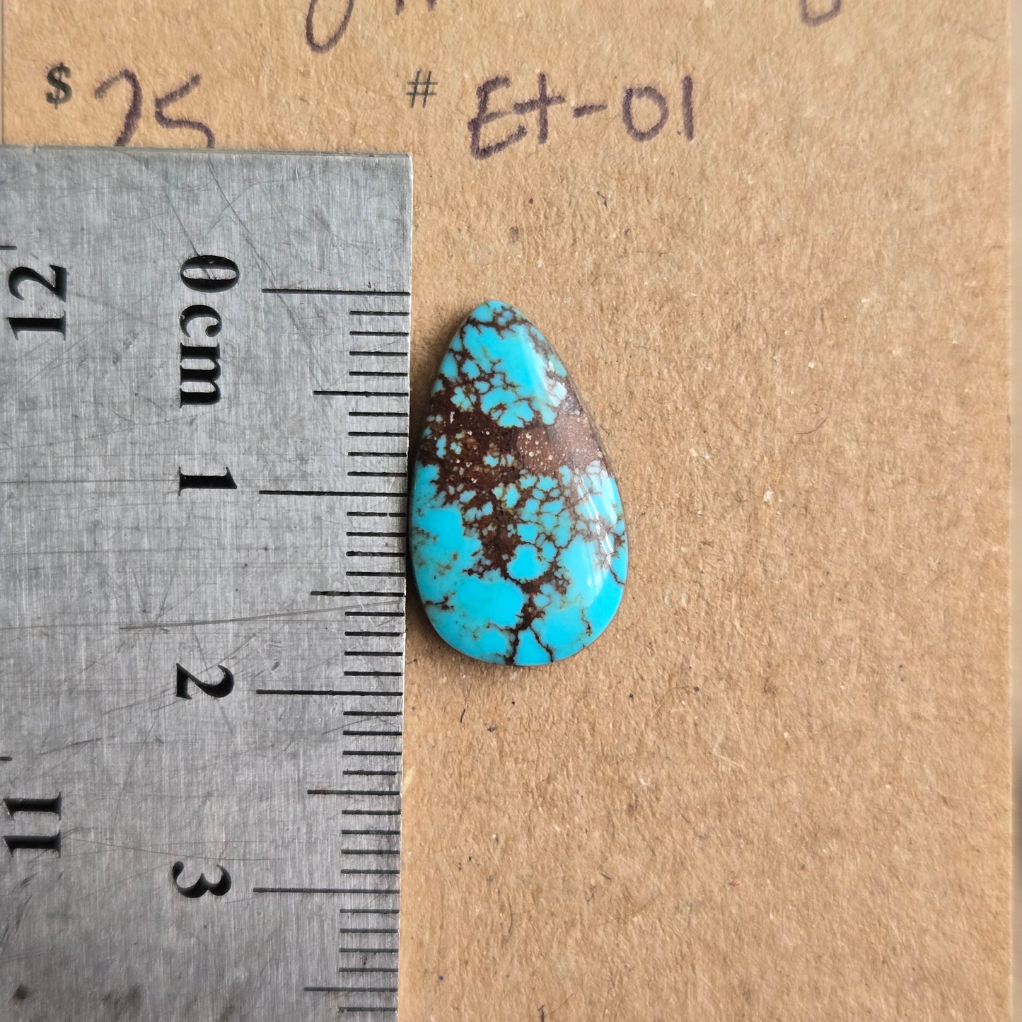 Egyptian Turquoise Cabochon Et-01