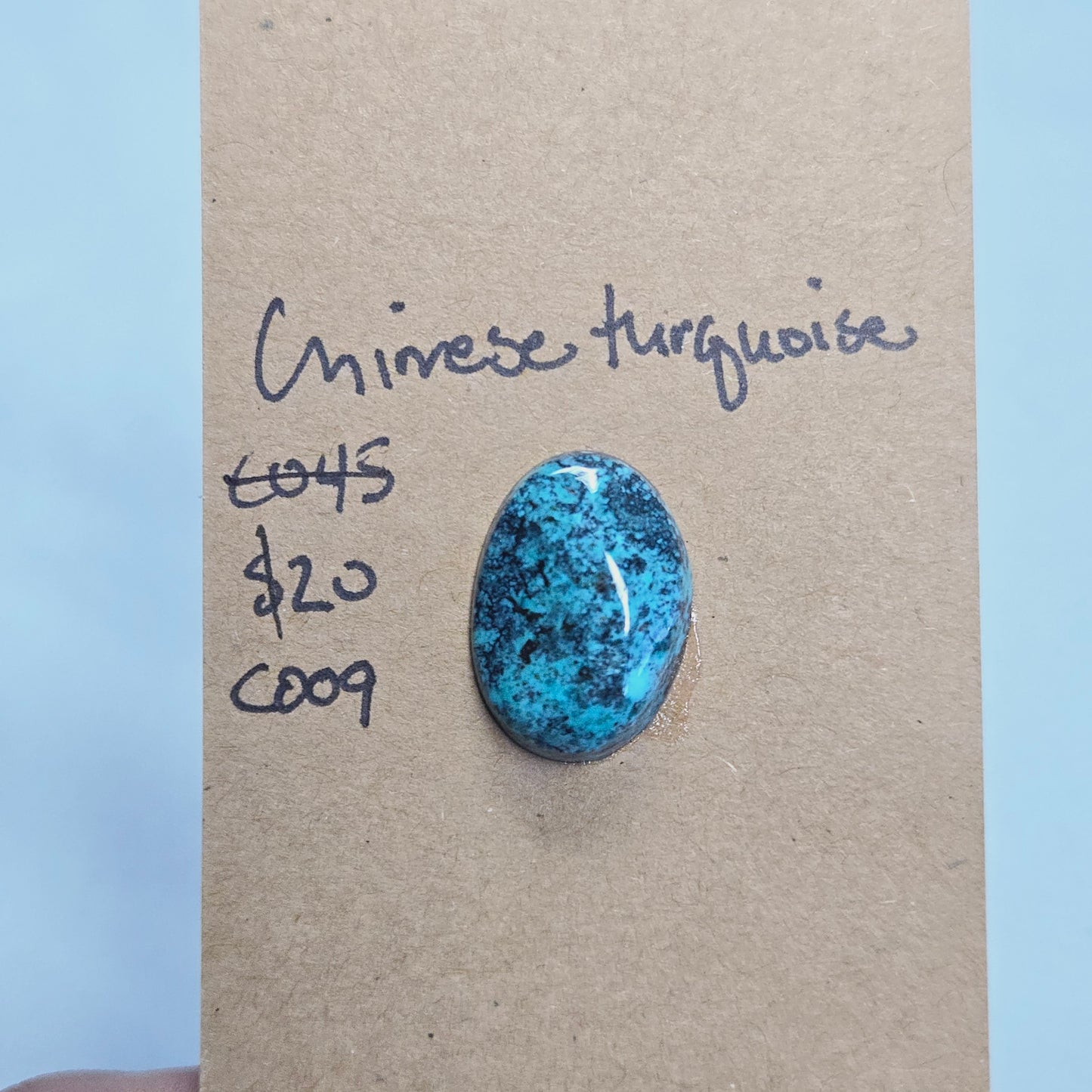 Chinese Turquoise Cabochon -  C009